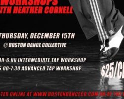 Tap Workshop with Heather Cornell – ADVANCED