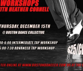 Tap Workshop with Heather Cornell - ADVANCED