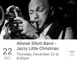 Jazzy Little Christmas – Allistair Elliott Band Live