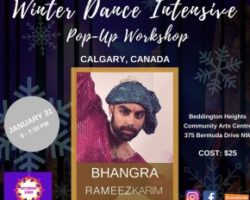 Calgary: Bollywood Blast Pop-Up Bhangra Workshop