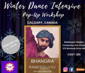 Calgary: Bollywood Blast Pop-Up Bhangra Workshop