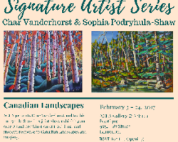 Canadian Landscapes: Char Vanderhorst & Sophia Podryhula-Shaw