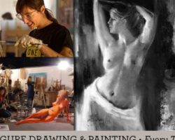 Weekly Drop-In Figure Drawing & Painting Class 2017