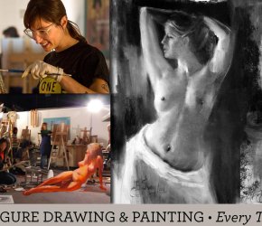 Weekly Drop-In Figure Drawing & Painting Class 2017