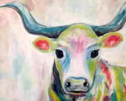 Colorful Cow