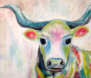Colorful Cow