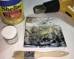 Encaustic Shellac Burn Workshop