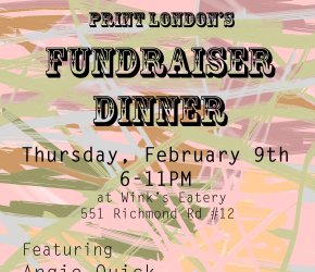 Print London's Fundraiser Dinner for TOMPE2017