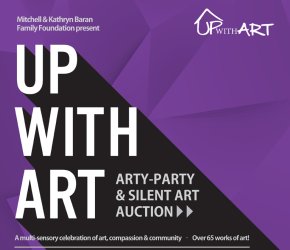 UPwithART - Arty Party Silent Art Auction - for relief of homelessness