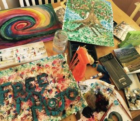 Expressing my voice: Art Journal vision book workshop (Jacksonville location)