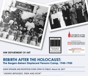 Reception and Speaker Event: Rebirth After Holocaust - Bergen- Belsen Displaced Persons Camp- 1945-1950
