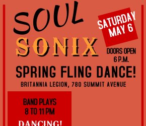 Spring Fling dance with SoulSonix
