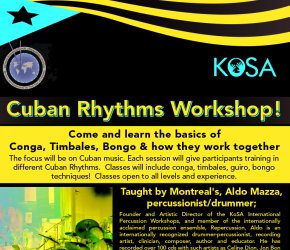 Cuban Rhythms Workshop!