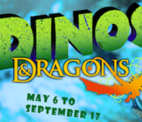Dinos & Dragons Exhibit at Brookfield Zoo