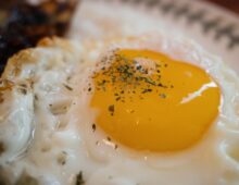 Eggs sunny side up