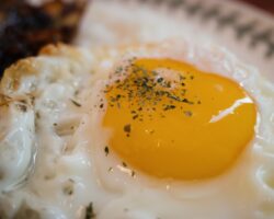 Eggs sunny side up